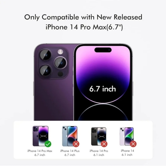 iPhone 14 Pro Max - AASD Crystal Clear Case (HARD SHELL) - Picture 4 of 9